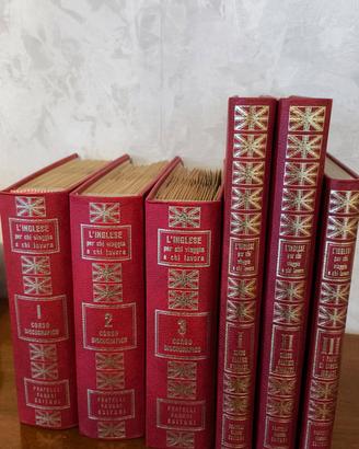 Corso lingue Inglese/Francese con dischi in vinile