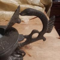 antica lampada ad olio 