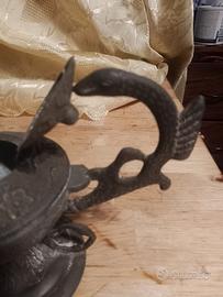 antica lampada ad olio 