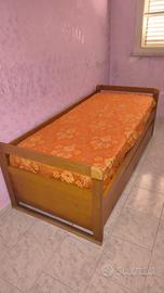 Divano Letto con rete singola estraibile