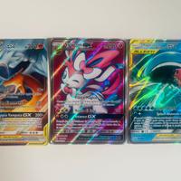 Carte pokemon Charizard Sylveon Wailord GX