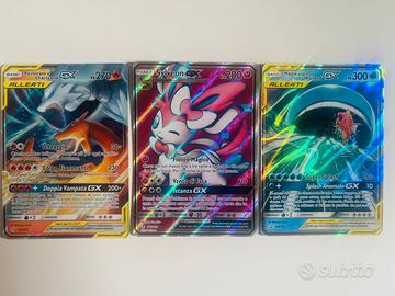 Carte pokemon Charizard Sylveon Wailord GX