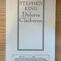 Stephen King - Dolores Claiborne - ARC