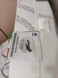 Letto con rete e materasso