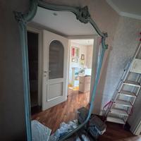 Specchio legno anni 60 legno vintage