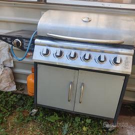 Barbecue a gas