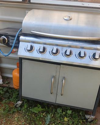 Barbecue a gas