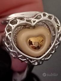 anello Thun con cuore centrale 