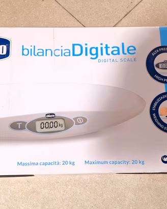 Bilancia digitale Chicco neonati come nuova