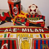 set oggetti A.C. Milan