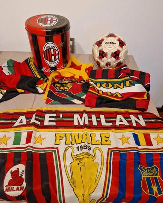 set oggetti A.C. Milan