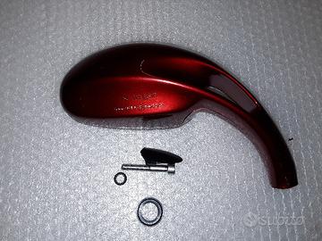 Specchietto moto malaguti f12 phantom F15 rosso dx