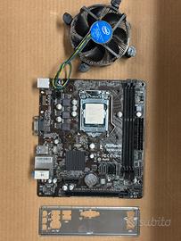 ASRock H81M-VG4 + Intel i7-4790K (4.0GHz) + dissip