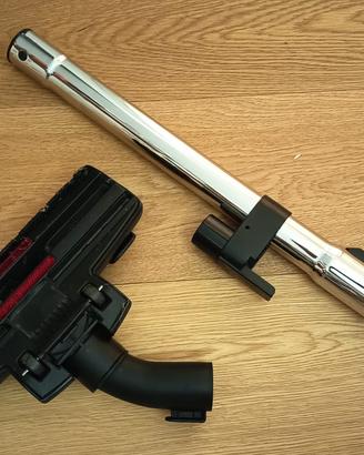 Tubo Telescopico Cromato + Spazzola Aspirapolvere