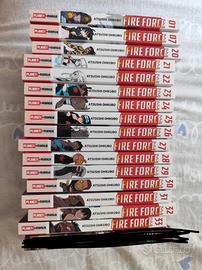 Manga Fire Force 1 e 7, dal 20 al 34