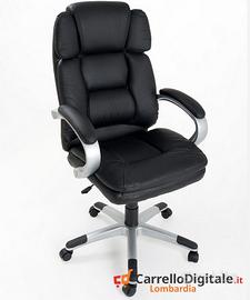 POLTRONA DA UFFICIO PRESIDENZIALE MODELLO KING