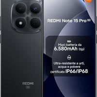  Xiaomi Redmi Note 15 Pro 5G nero 12Gb+512gb 