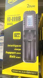 caricatore per batteriae 18650 Li-ion