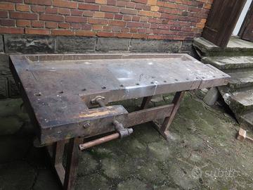 ANTICO BANCO DA FALEGNAME TAVOLO