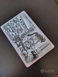 Scatola metallo Sorini Cremona vintage latta