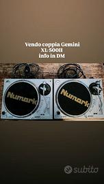 coppia GEMINI XL-500II  trazione diretta 