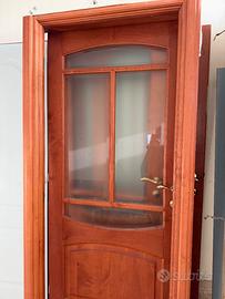Porte interne artigianali classiche legno massello