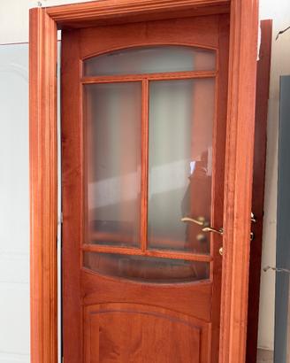 Porte interne artigianali classiche legno massello