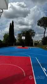 Campo modulare basket