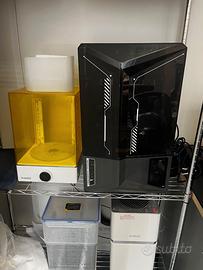 Elegoo Saturn 4  Ultra + Wash & Cure + Filtro aria