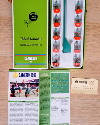 Camerun 1990 Team Subbuteo, Platinum Edition HW