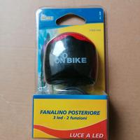 Fanalino post. bici ON BIKE - NUOVO, CONFEZIONATO!