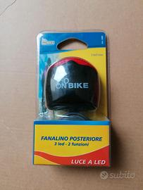 Fanalino post. bici ON BIKE - NUOVO, CONFEZIONATO!
