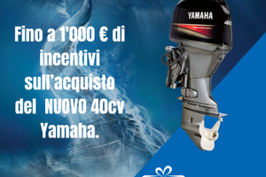 PROMO Motore Yamaha F40Supreme(70) P.Consegna