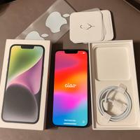iPhone 14 Nero 128GB  completo di accessori