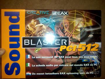 scheda audio sound Blaster PCI 512
