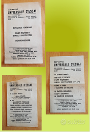 Set Locandine Cinema Universale Firenze 1984
