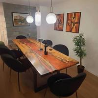 ✨ Tavoli artigianali in legno e resina ✨