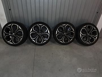 Cerchi e gomme Renault Clio 4 serie 17 Diamantati 