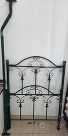 Letto Singolo in acciaio 