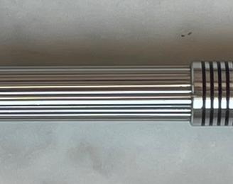 Penna a sfera Aurora Marco Polo Millerighe Acciaio