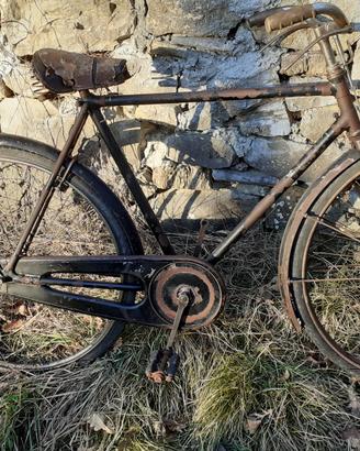 bicicletta bacchetta anni quaranta 