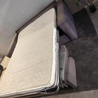 divano letto in tessuto 