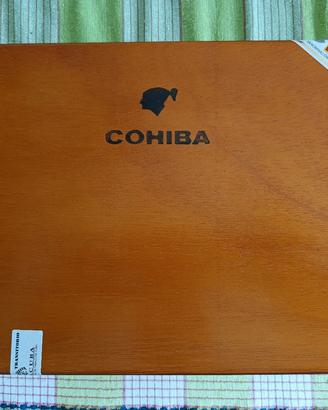 scatola sigari cohiba esplendidos vuota