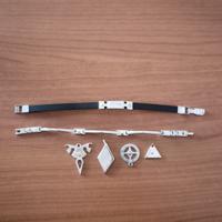 Bracciali e Ciondoli in acciaio e gomma