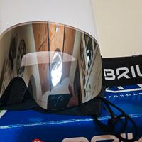 BRIKO maschera per casco sci snowboard