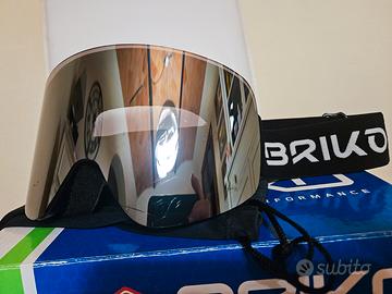 BRIKO maschera per casco sci snowboard