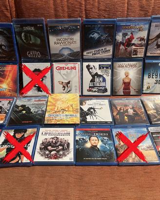 Combo 24 Bluray FILM + Cofanetti