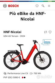 E-Bike HNF Nicolai UD4 all Terrain Bosch Line CX