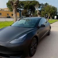 Tesla Model 3 - Nero opaco wrapping - 43.000km