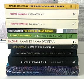 10 libri di autori italiani edizioni Rizzoli
